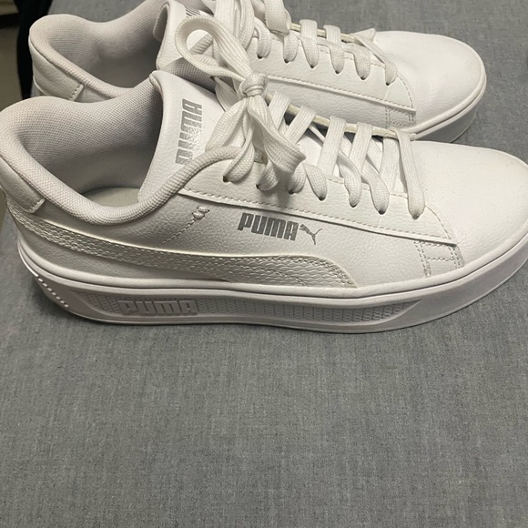 Puma Classic White Sneakers - Picture 1 of 6